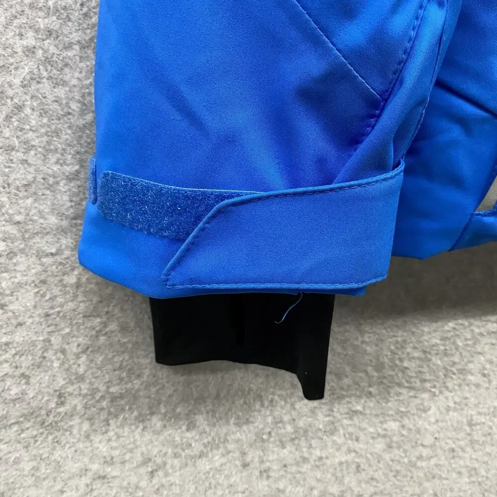 Obermeyer Boys Ski Jacket Teen L 14-16 Electric Blue Insulated Snow 41055 Hooded